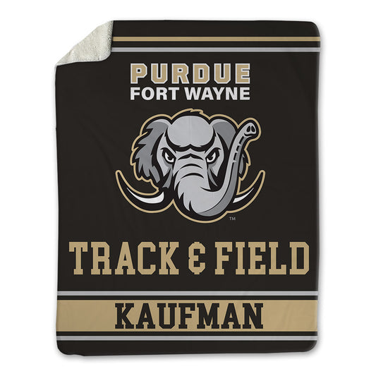 PFW - NCAA Men's Track & Field : Owen Kaufman - Blanket-0