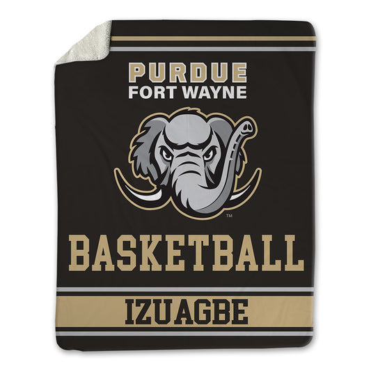 PFW - NCAA Men's Basketball : Tamaje Izuagbe - Blanket-0