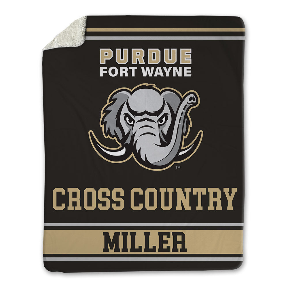 PFW - NCAA Men's Cross Country : Landon Miller - Blanket-0
