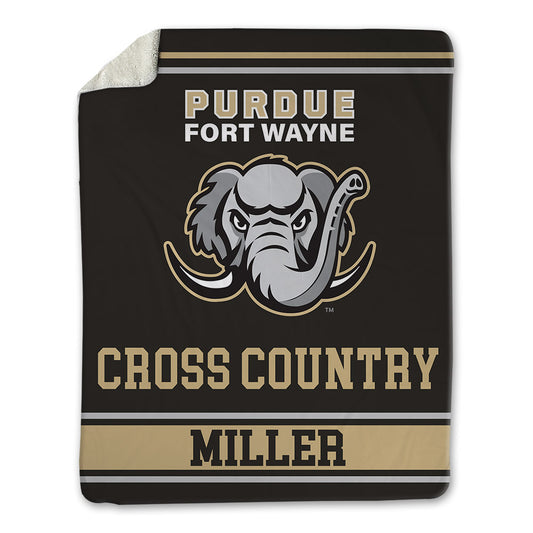 PFW - NCAA Men's Cross Country : Landon Miller - Blanket-0