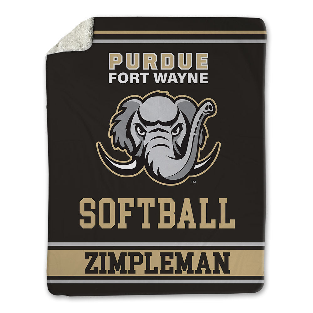 PFW - NCAA Softball : Addison Zimpleman - Blanket-0