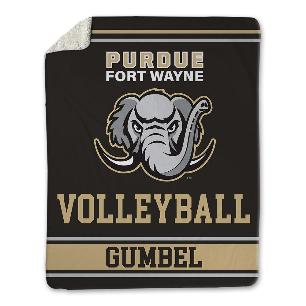 PFW - NCAA Women's Volleyball : Alyssa Gumbel - Blanket-0