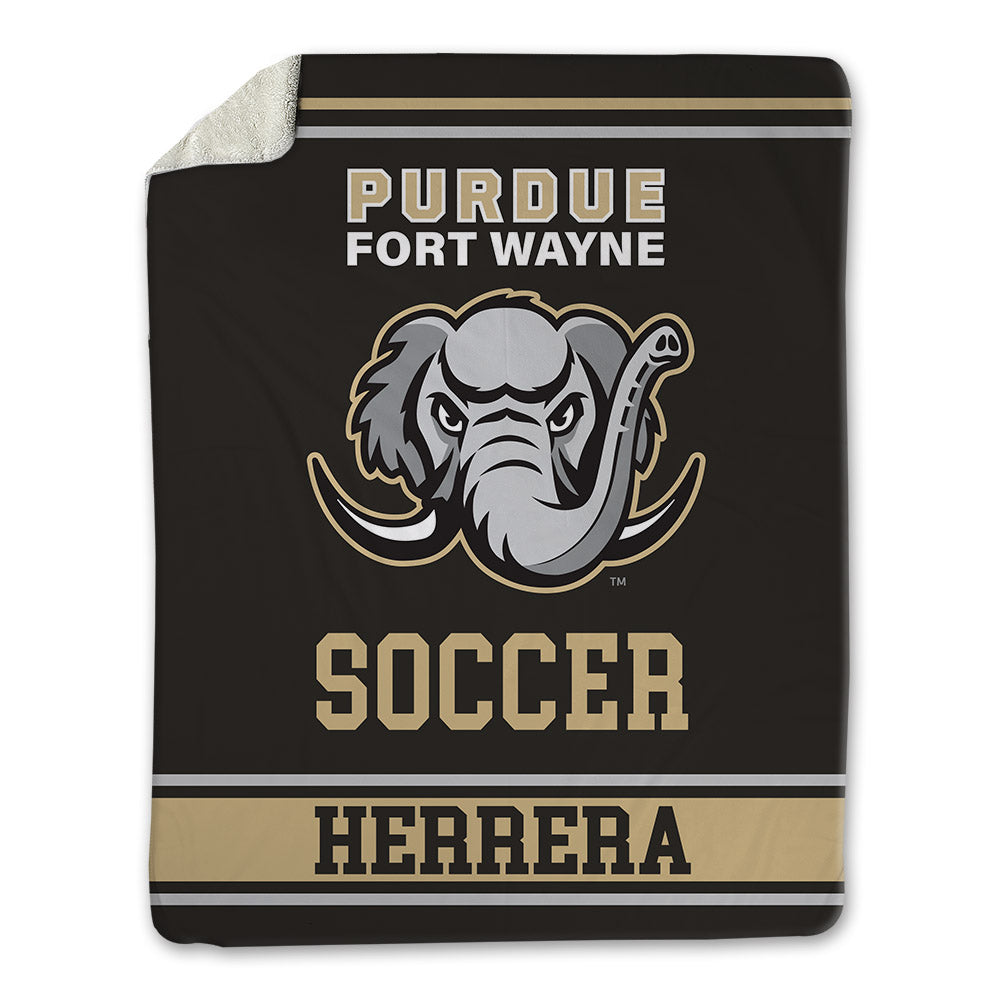 PFW - NCAA Women's Soccer : Ariadne Herrera - Blanket-0