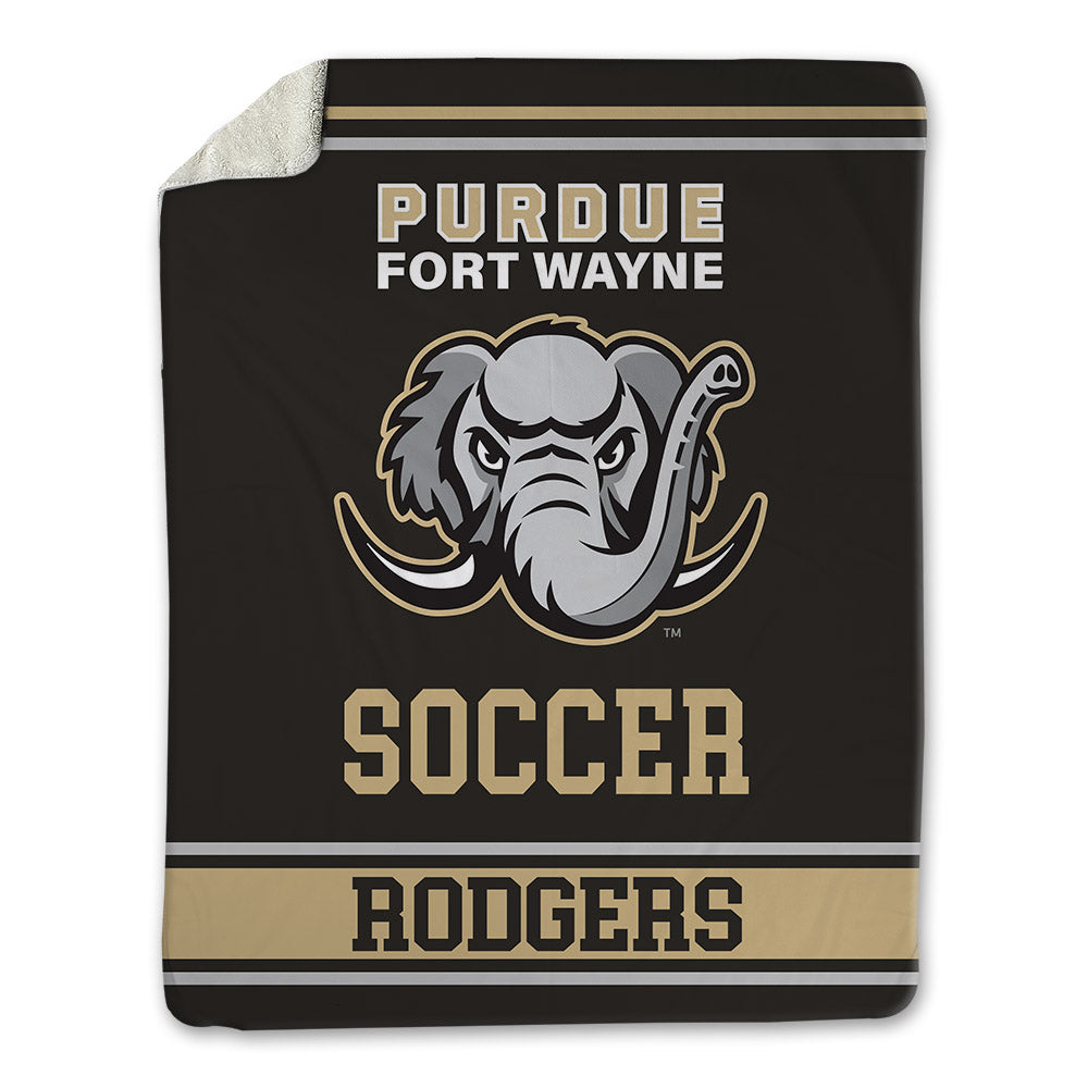 PFW - NCAA Men's Soccer : Jordan Rodgers - Blanket-0
