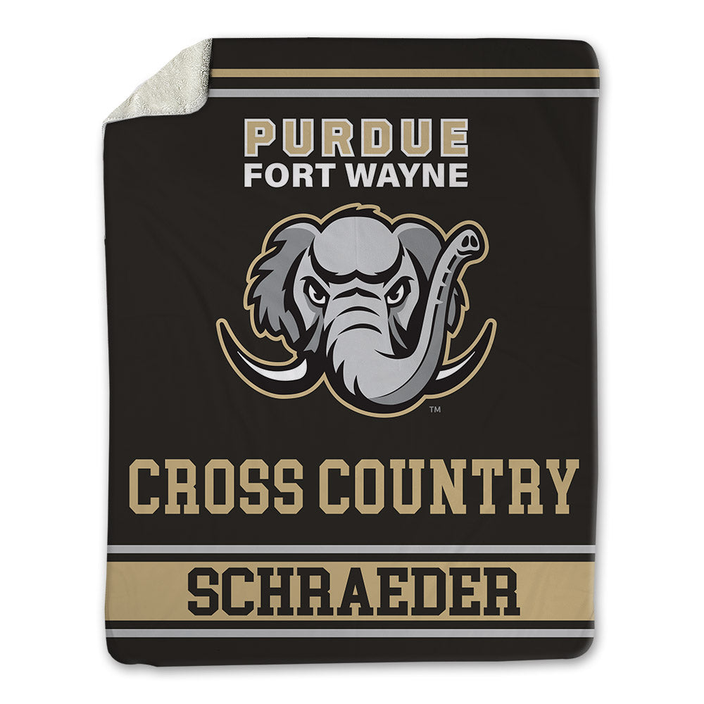 PFW - NCAA Women's Cross Country : Ashley Schraeder - Blanket-0