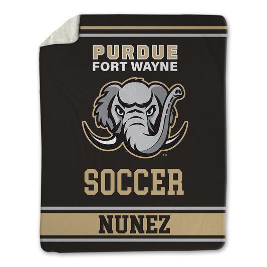 PFW - NCAA Men's Soccer : Brandon Nunez - Blanket-0