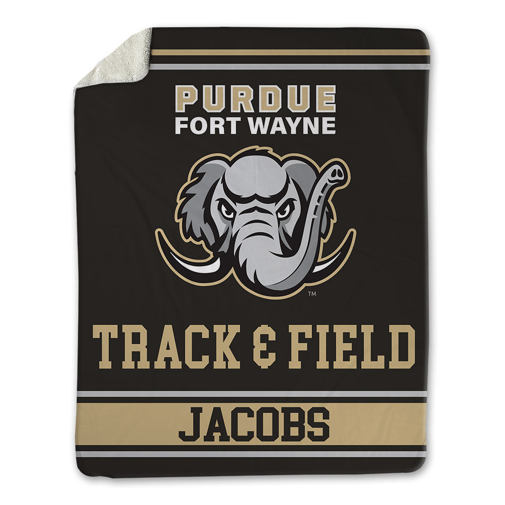 PFW - NCAA Men's Track & Field : Denton Jacobs - Blanket-0