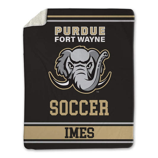 PFW - NCAA Women's Soccer : Jordan Imes - Blanket-0