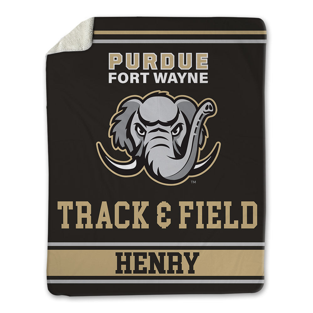 PFW - NCAA Women's Track & Field : McKayla Henry - Blanket-0