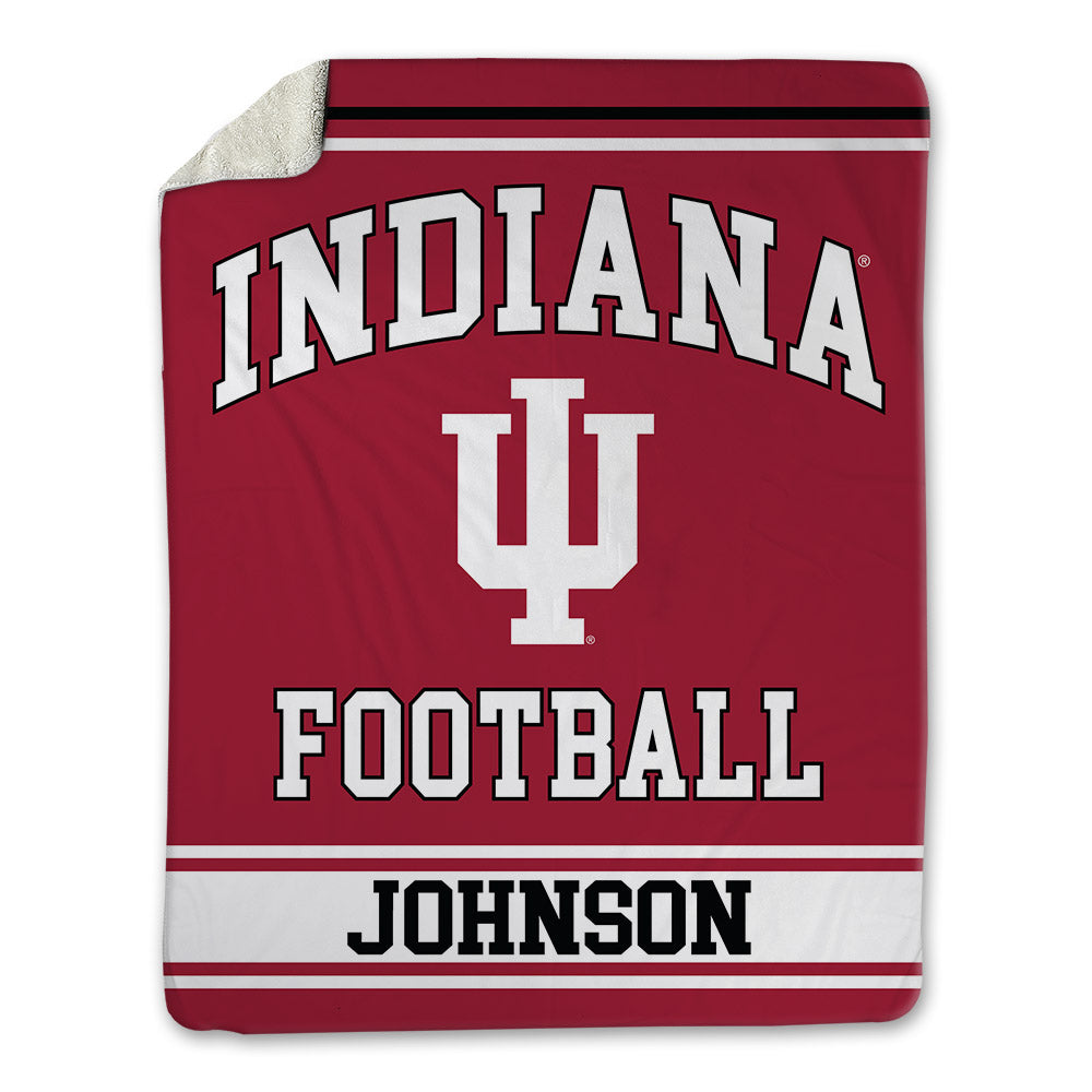 Indiana - NCAA Football : Ronelle Johnson - Blanket-0