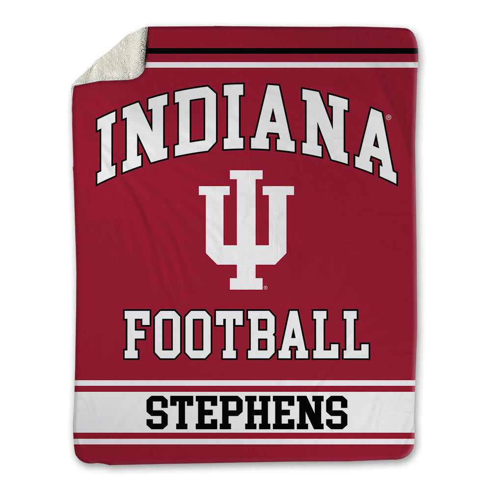 Indiana - NCAA Football : Iosua Stephens - Blanket-0