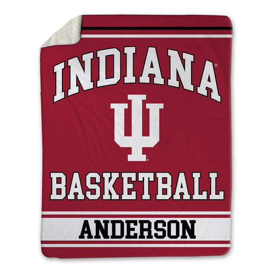 Indiana - NCAA Women's Basketball : Ashlyn Anderson - Blanket-0