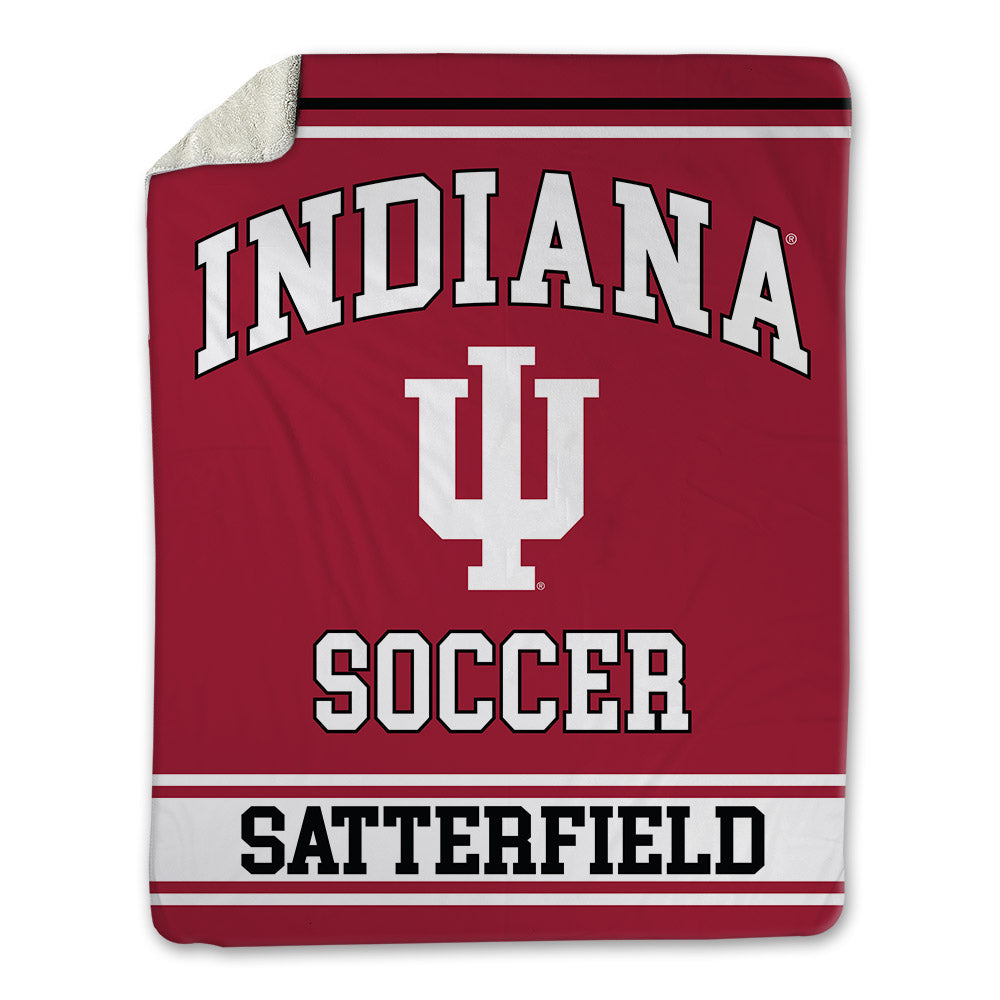 Indiana - NCAA Women's Soccer : Blair Satterfield - Blanket-0