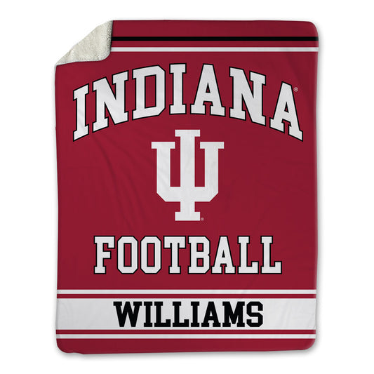 Indiana - NCAA Football : Jadyn Williams - Blanket-0