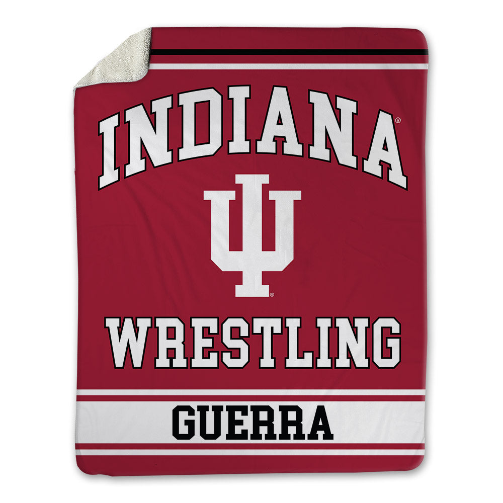Indiana - NCAA Wrestling : Tyler Guerra - Blanket-0