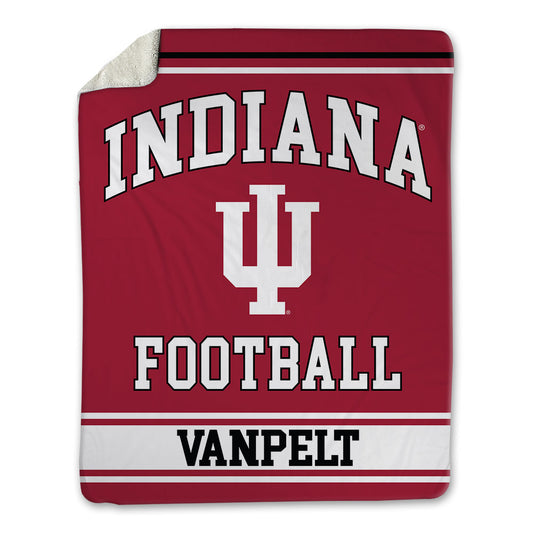 Indiana - NCAA Football : Jaidon Vanpelt - Blanket-0