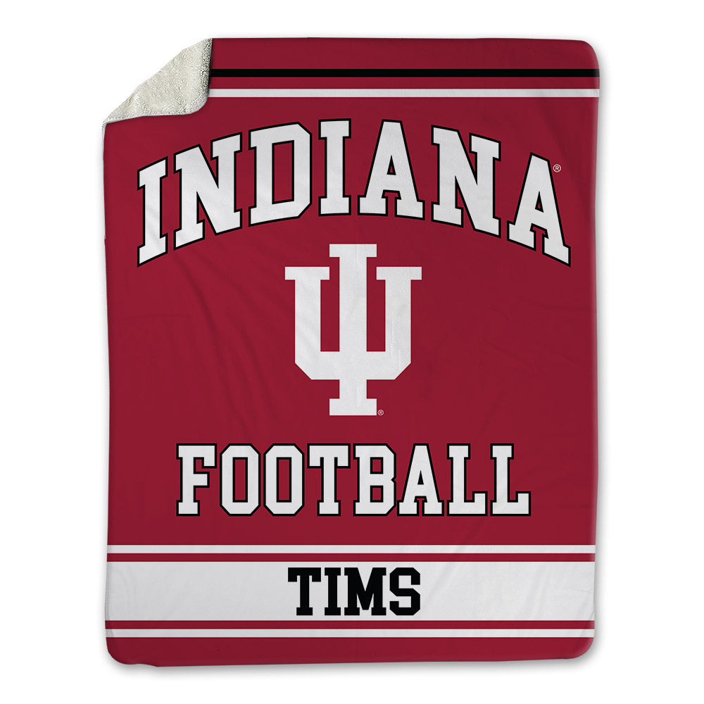 Indiana - NCAA Football : Dmontae Tims - Blanket-0
