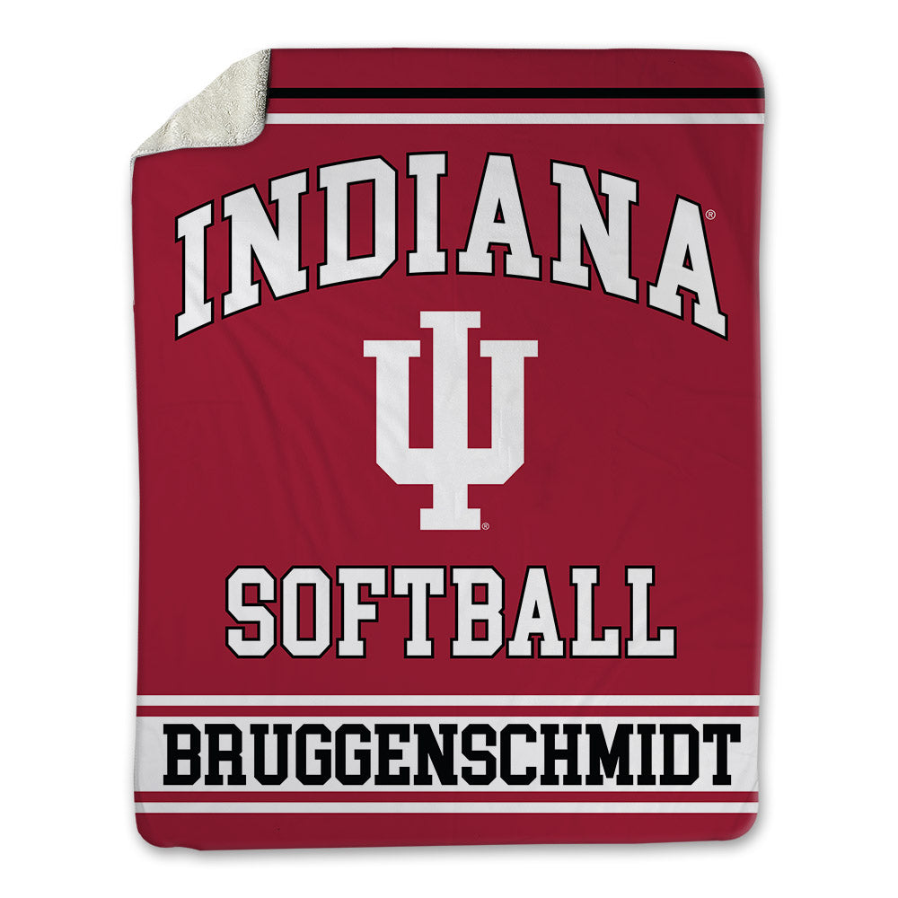 Indiana - NCAA Softball : Emma Bruggenschmidt - Blanket-0