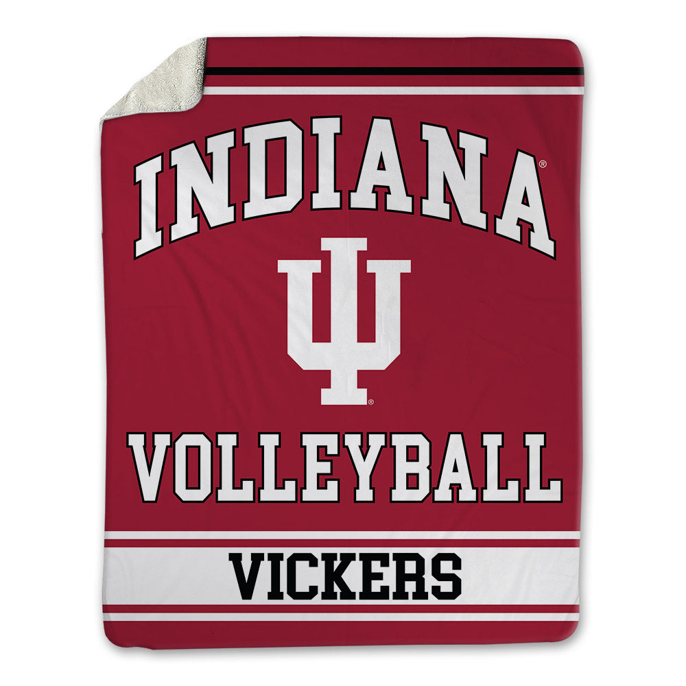 Indiana - NCAA Women's Volleyball : Ava Vickers - Blanket-0