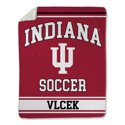 Indiana - NCAA Women's Soccer : Haden Vlcek - Blanket-0