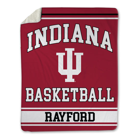 Indiana - NCAA Men's Basketball : Jordan Rayford - Blanket-0