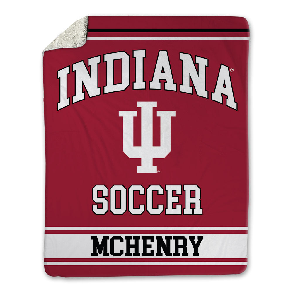 Indiana - NCAA Men's Soccer : Nicholas McHenry - Blanket-0