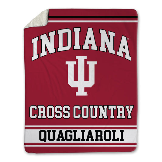 Indiana - NCAA Men's Cross Country : Sam Quagliaroli - Blanket-0