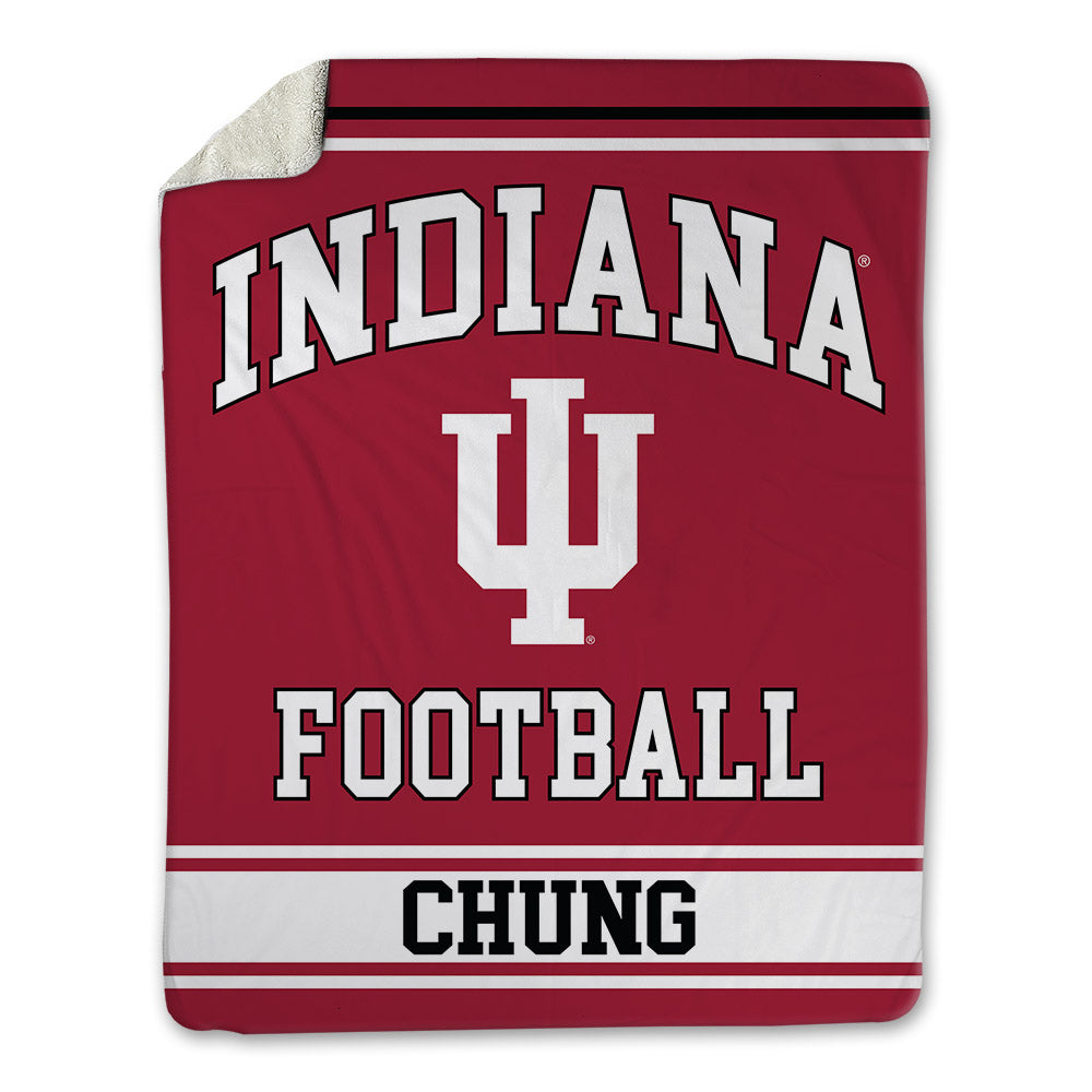 Indiana - NCAA Football : Anthony Chung - Blanket-0