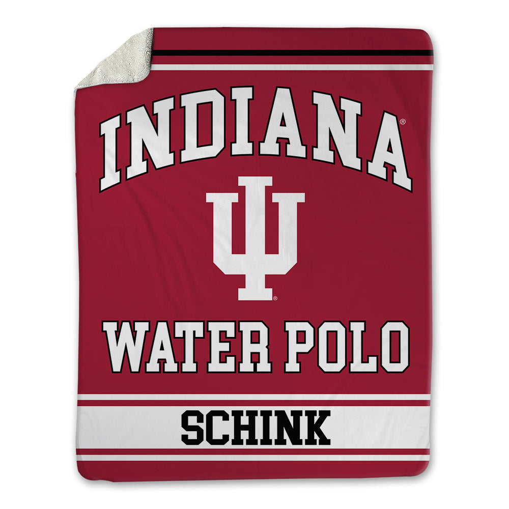 Indiana - NCAA Women's Water Polo : Morgan Schink - Blanket-0