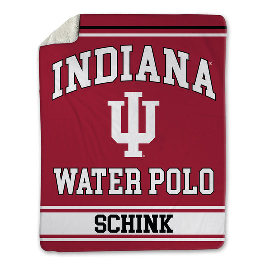 Indiana - NCAA Women's Water Polo : Morgan Schink - Blanket-0