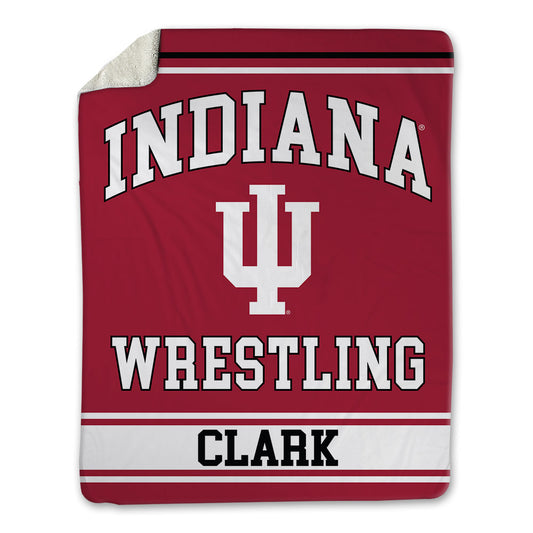 Indiana - NCAA Wrestling : Marlo Clark - Blanket-0