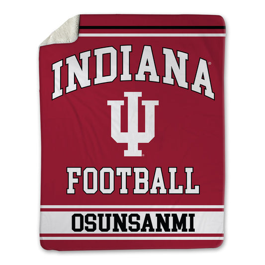 Indiana - NCAA Football : Tobi Osunsanmi - Blanket-0