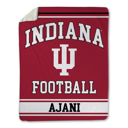 Indiana - NCAA Football : Adedamola Ajani - Blanket-0