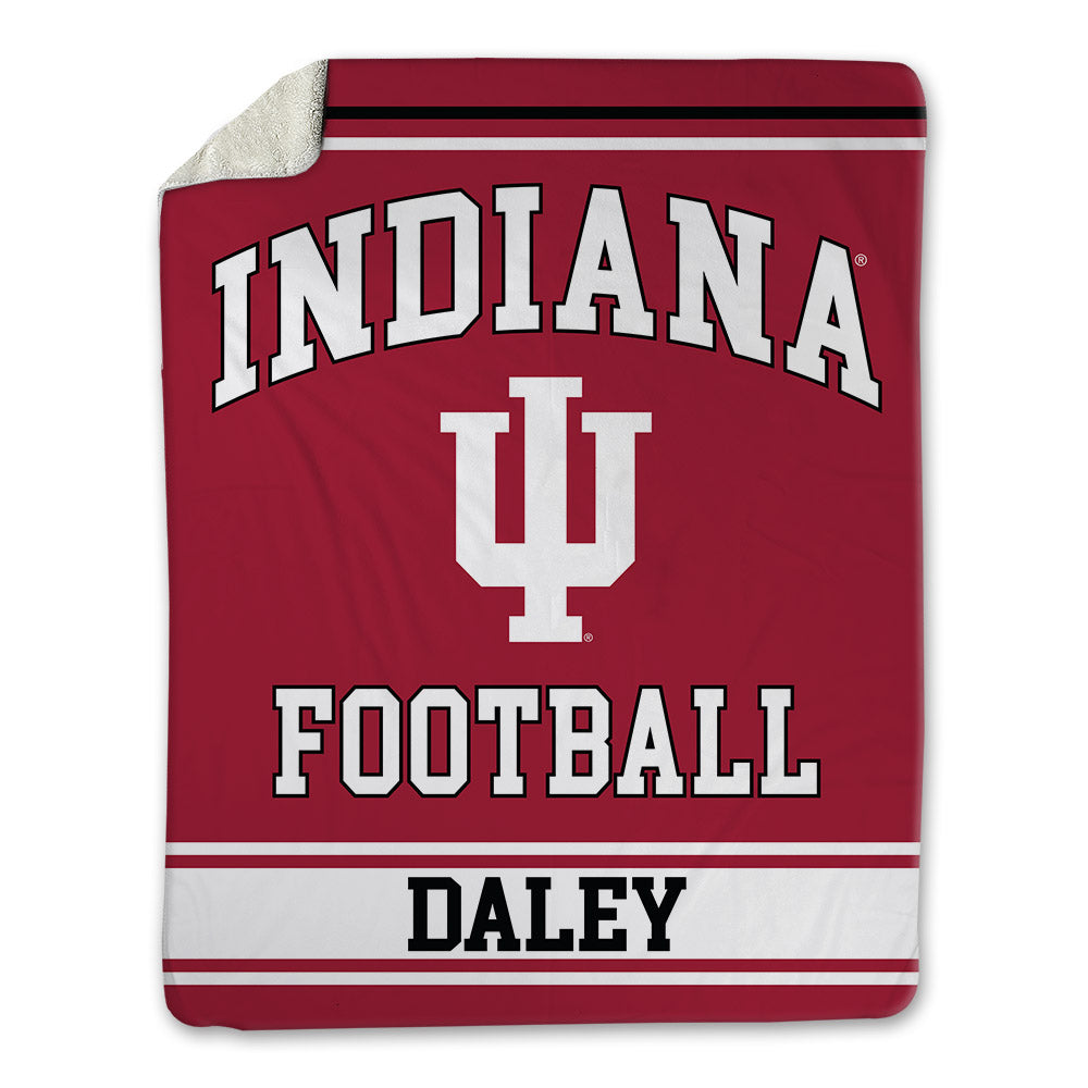 Indiana - NCAA Football : Stephen Daley - Blanket-0