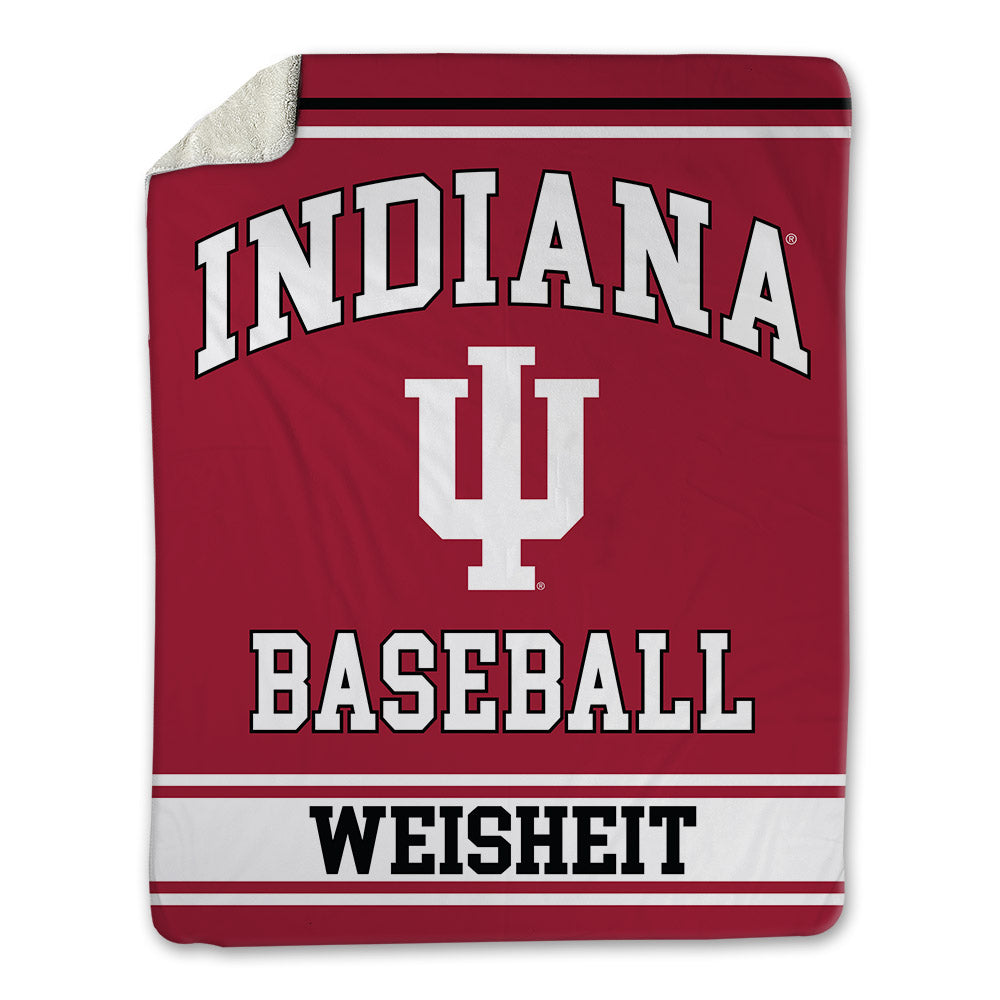 Indiana - NCAA Baseball : Clayton Weisheit - Blanket-0