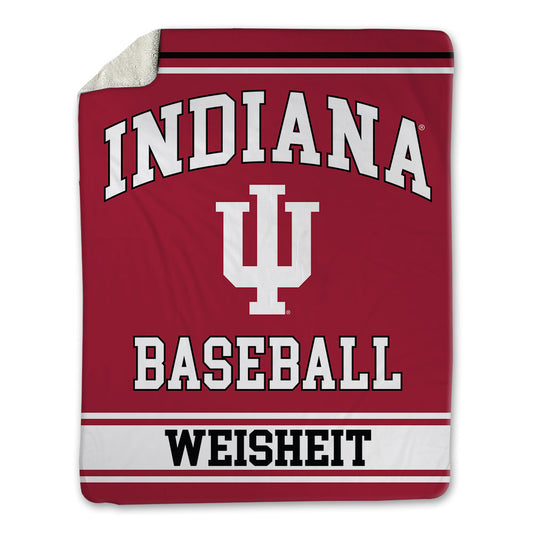 Indiana - NCAA Baseball : Clayton Weisheit - Blanket-0