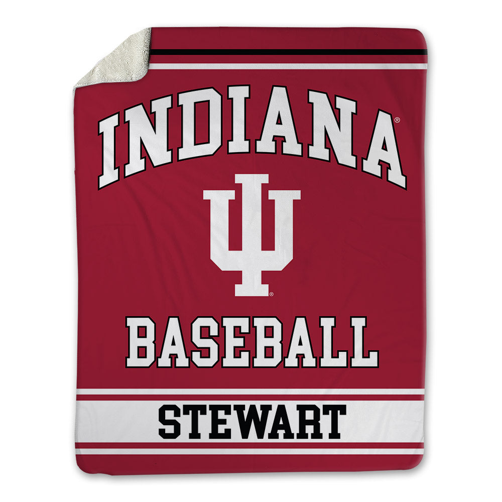 Indiana - NCAA Baseball : Aiden Stewart - Blanket-0