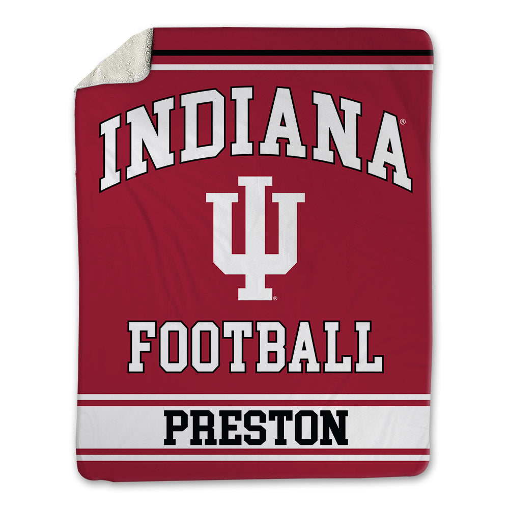 Indiana - NCAA Football : Shazz Preston - Blanket-0