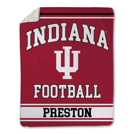 Indiana - NCAA Football : Shazz Preston - Blanket-0