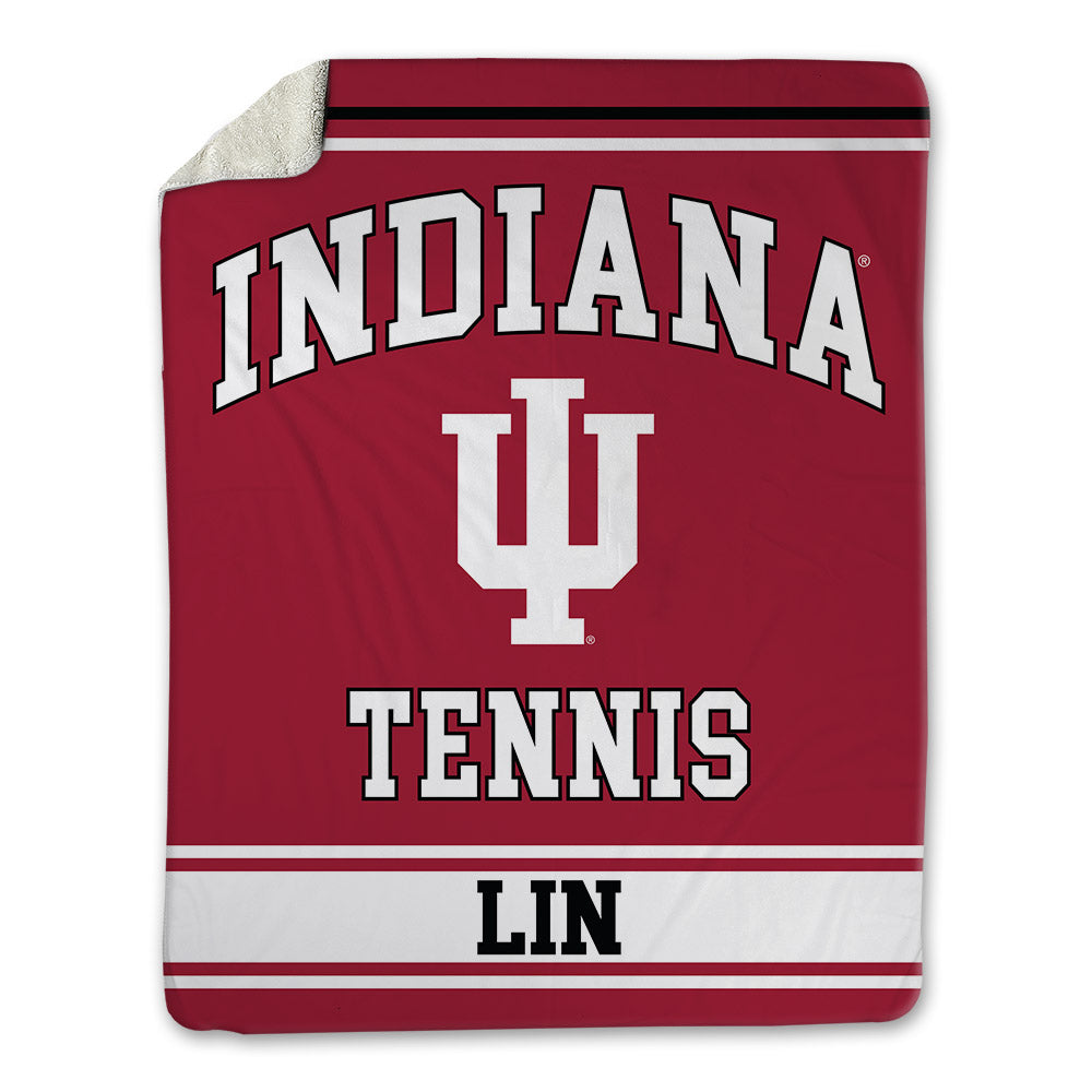 Indiana - NCAA Women's Tennis : Li-Hsin Lin - Blanket-0