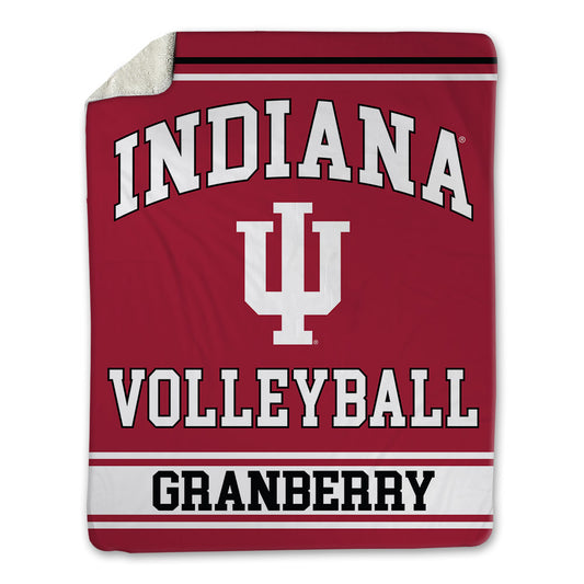 Indiana - NCAA Women's Volleyball : Kiki Granberry - Blanket-0