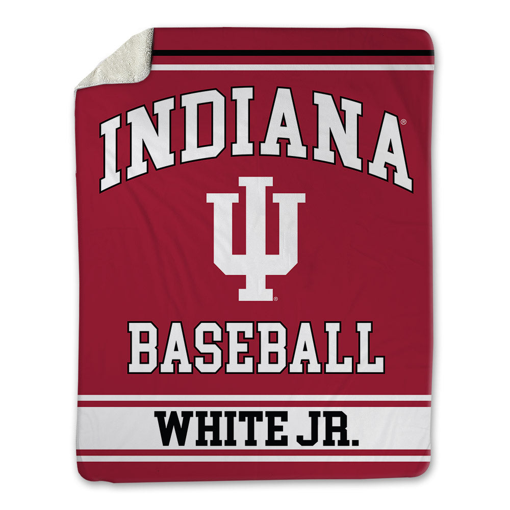 Indiana - NCAA Baseball : Ian White Jr. - Blanket-0