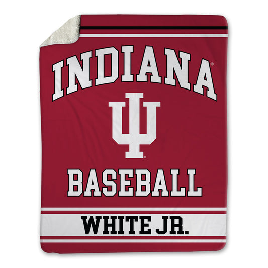Indiana - NCAA Baseball : Ian White Jr. - Blanket-0