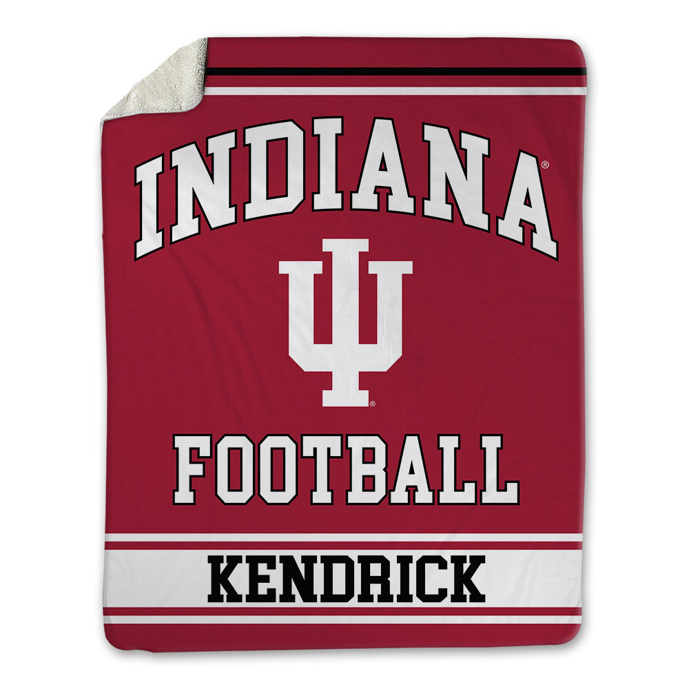 Indiana - NCAA Football : Myles Kendrick - Blanket-0