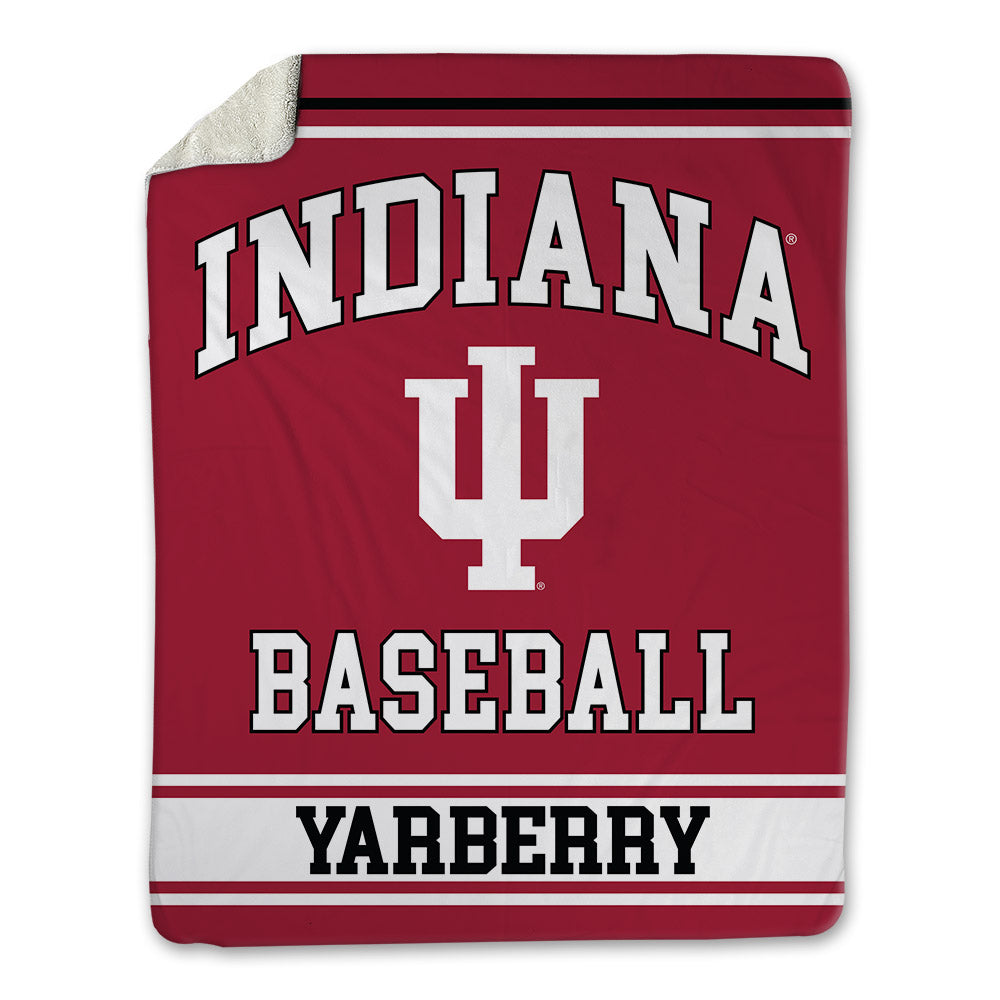 Indiana - NCAA Baseball : Jackson Yarberry - Blanket-0