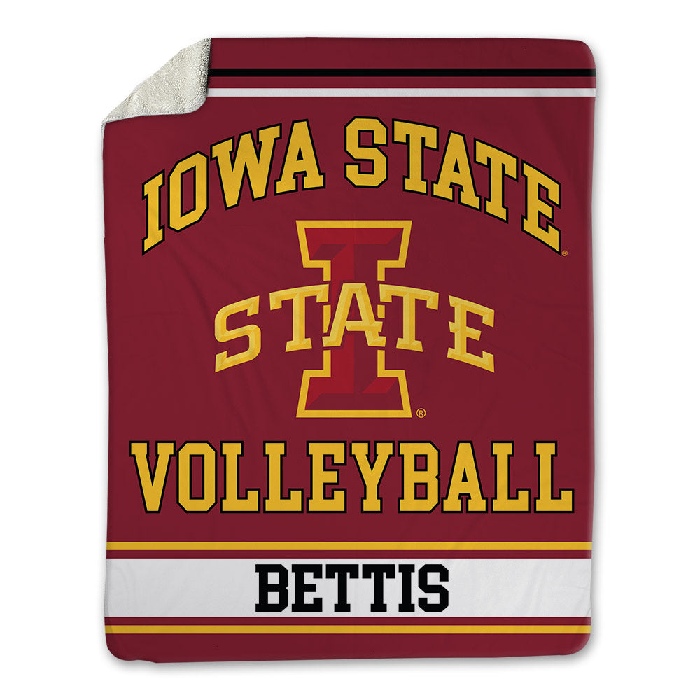 Iowa State - NCAA Women's Volleyball : Mesaiya Bettis - Blanket-0