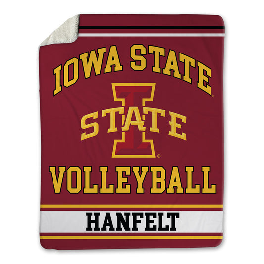 Iowa State - NCAA Women's Volleyball : Reagan Hanfelt - Blanket-0