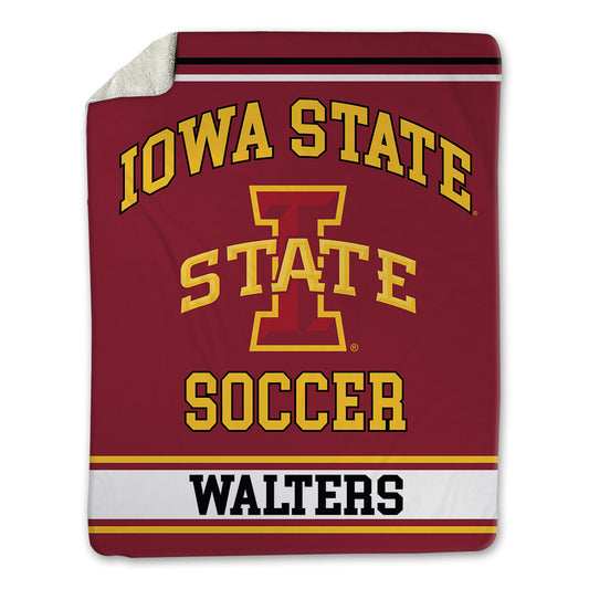 Iowa State - NCAA Women's Soccer : Sydney Walters - Blanket-0