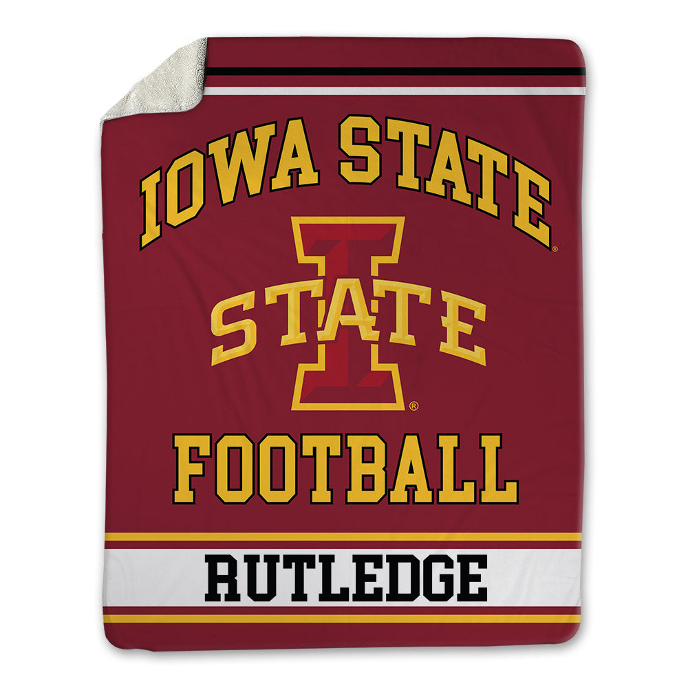 Iowa State - NCAA Football : Garret Rutledge - Blanket-0