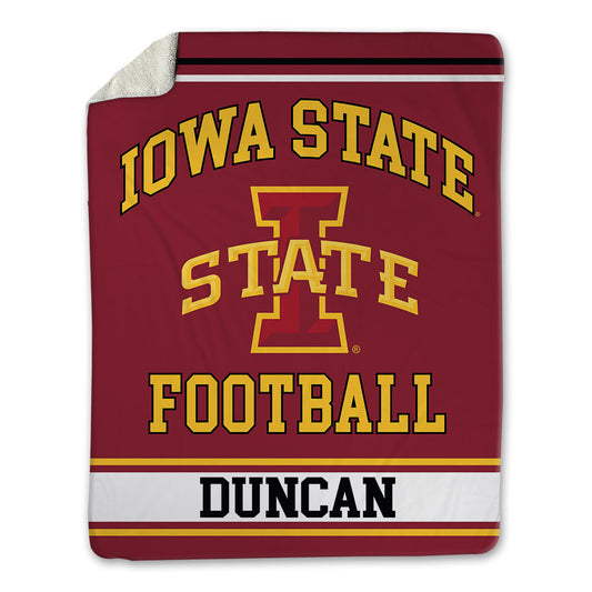 Iowa State - NCAA Football : Tayten Duncan - Blanket-0